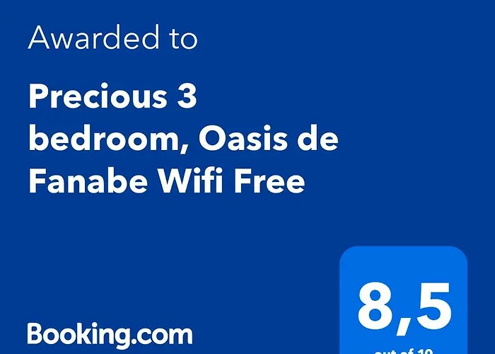 Precious 3 Bedroom, Oasis De Fanabe Wifi Free * Адехе